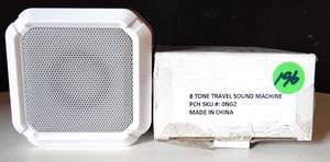 lot 196 image: 8 TONE TRAVEL SOUND SYSTEM - PORTABLE AMAZING SOUND - WORKS