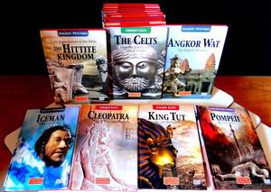 lot 263 image: ANCIENT WORLD HISTORY ASSORTMENT OF EDUCATIONAL PROGRAMS (SEE PICS FOR TITLES)