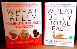 lot 269 image: LOT OF 2 - WHEAT BELLY HEALTH BOOKS (HARDBACKS)