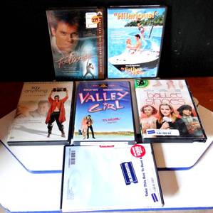 lot 279 image: DVD COLLECTION OF 6 COMEDY TITLES (FOOTLOOSE STILL SEALED)