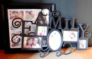 lot 286 image: INTERIORS BY DESIGN FAMILY & CLASSIC COLLAGE FRAMES