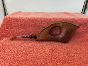lot 25 image: Vintage estate tobacco smoking pipe -Large Burl