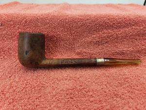 lot 126 image: Vintage Estate tobacco smoking pipe - Lumberman - Made in Italy