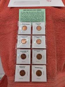 lot 46 image: 2009 Lincoln cent series