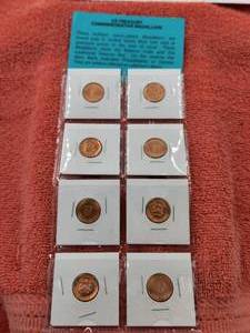 lot 54 image: US Treasury Commemorative Medallion set - brilliant uncirculated