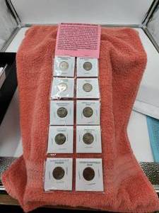 lot 114 image: Westward Journey Nickel series coin set