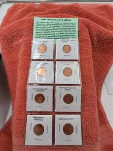 lot 152 image: 2009 Lincoln cent series