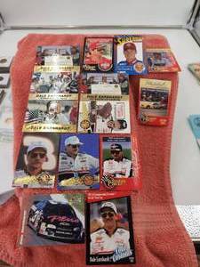 lot 59 image: Selection of Dale Earnhardt racing cards