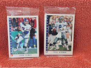 lot 169 image: 1993 Score football card set 1-18 - NFL Quarterbacks