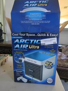 lot 35 image: Artic air ultra air cooler in original box works like new