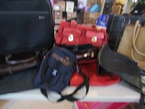 lot 138 image: Large lot of purses and handbags some like new
