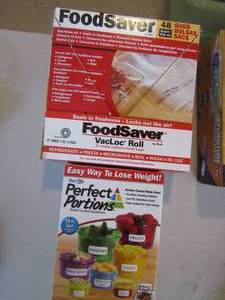 lot 165 image: 3 boxes of food saver bags