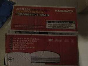 lot 188 image: Magnavox DVD player with remote