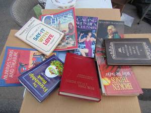 lot 57 image: Box of books- friendship, love, chess, roaring 20s and more