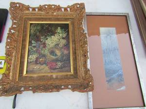 lot 94 image: Still life by George Clark 7x9    Enita Iton tree art 16x9