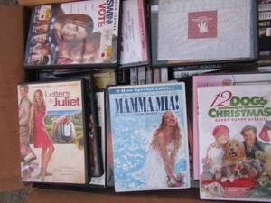 lot 96 image: Movies- Mama Mia, What happens in Vegas, Murdoch mystery and more