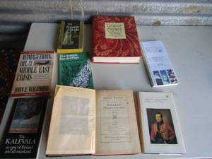 lot 7 image: Book lot- The Kalevala, 5 Scottish one act plays set of 7 Henley edition Shakespeare volumes