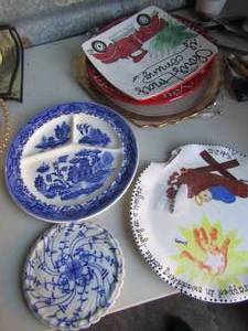 lot 134 image: Decorative plate lot