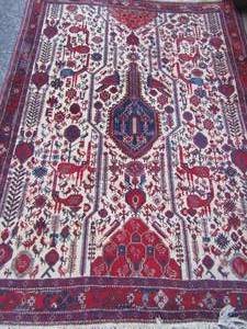 lot 14 image: Maktadi & Sons hand knotted rug 83x60