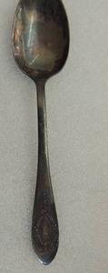 lot 214 image: Sterling silver spoon 5.25 RLB Pat. 11 29 05   WT 16gms