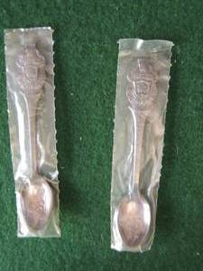 lot 203 image: ROLEX Souvenir Spoons NIP x 2    4 12L