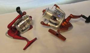 lot 16 image: Shaskepere fishing reels, never used