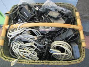 lot 54 image: Misc basket of Wires