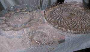 lot 66 image: Wexford platter, KIG bowl, egg plate