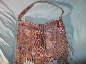 lot 130 image: Womens Purse with Fringe