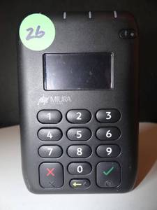 lot 26 image: Miura M010-Prod01 V2 2 Bluetooth Credit Card Reader