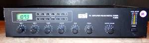 lot 32 image: Speco P-30FA 30W PA Amplifier with Digital AMFM Tuner - POWER TESTED GOOD
