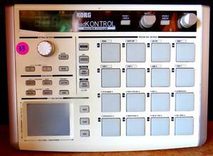 lot 33 image: Korg Pad Kontrol MIDI Studio Controller KPC-1 (NEED POWER SUPPLY - $12.85)