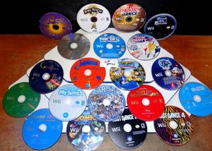 lot 46 image: LARGE LOT OF 20 Wii GAMES AS SHOWN