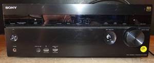 lot 59 image: BIG $ ITEM - Sony STR-DN1050 7.2 Channel Home Theater AV Receiver - Black