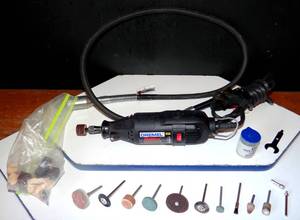 lot 63 image: DREMEL MULTIPRO VARIABLE SPEED TOOL KIT W ACCESSORIES AS SHOWN - WORKS
