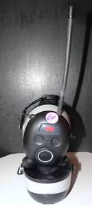 lot 64 image: 3M WorkTunes 24 dB Soft Foam Bluetooth EarplugsEarphones wMic Black (NEEDS PAD REPLACEMENT)