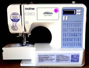 lot 80 image: BROTHER Ce5500PRW Project Runway Limited Edition Sewing Machine