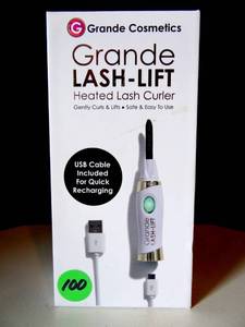 lot 100 image: Grande Lash Lift Heated Eyelash Curler - NIB