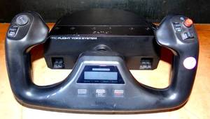 lot 125 image: Logitech Gaming Saitek Pro Flight Yoke PZ44