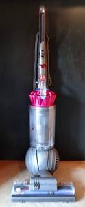 lot 135 image: Dyson Ball Multi Floor Origin Upright Vacuum - FUSCIA wAttachments - CLEAN UNIT