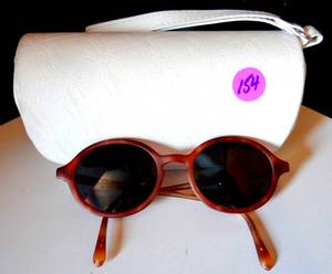 lot 154 image: SERGIO TACCINI SUNGLASSES WITH CASE AS SHOWN