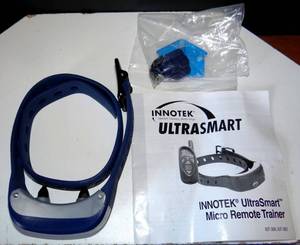 lot 158 image: INNOTEK ULTRASMART MICRO REMOTE TRAINER COLLAR