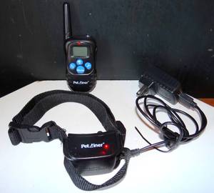 lot 168 image: Petrainer Electronic Dog Training Collar System