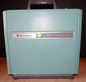 lot 217 image: Bell and Howell Filmosound Specialist Vintage 16mm Projector in Hard Case $$$