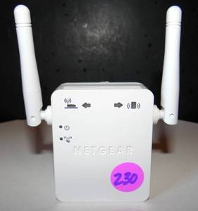 lot 230 image: Netgear Wireless-N300 Range Extender WN3000RPv2