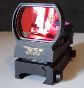lot 231 image: BSA OPTICS GUN SIGHT