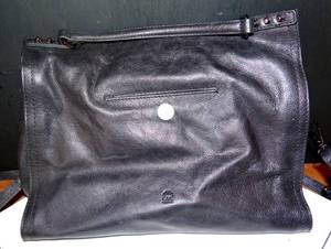 lot 232 image: C&C California Women Black Leather Satchel