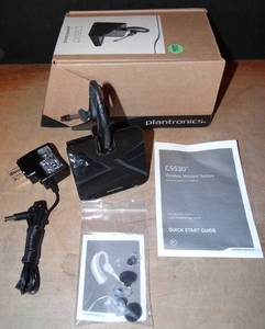 lot 236 image: Plantronics CS530 Over-the-Ear Wireless Headset  $$$