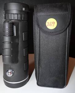 lot 269 image: 40X60 Monocular-Telescope High Powered Monocular wCase