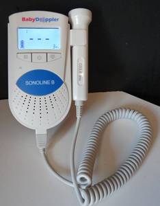 lot 270 image: DAGAMMA POCKET FETAL DOPPLER - BLUE  WORKS